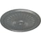 Ekena Millwork Juniper Ceiling Medallion (Fits Canopies up to 7"), Hand-Painted Platinum, 36"OD x 1 1/2"P CM36JUPLS - alternate 2